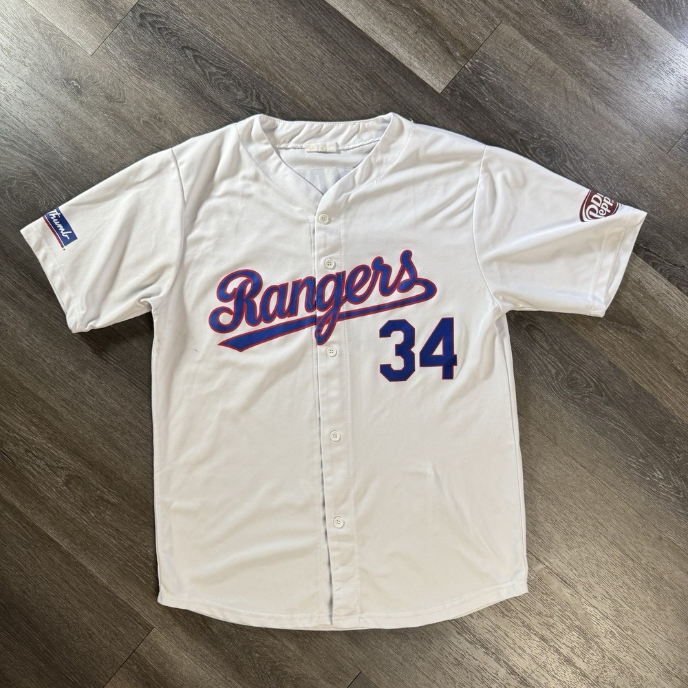 Nolan Ryan Signed Texas Rangers Jersey COA Size Large - Picture 2 of 5